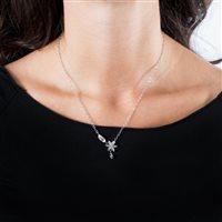 Collana Morellato Donna Natura in Acciaio Cubic Zirconia SAHL14 - SAHL14